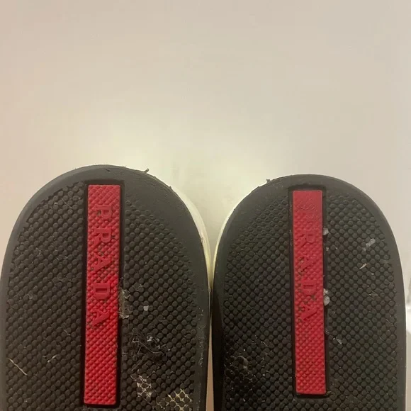 Prada black & white platform shoes - Picture 3 of 6